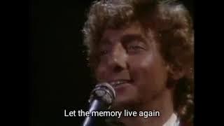 MEMORY - Barry Manilow