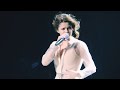 SELENA GOMEZ crying emotional reaction to fans project during concert HD