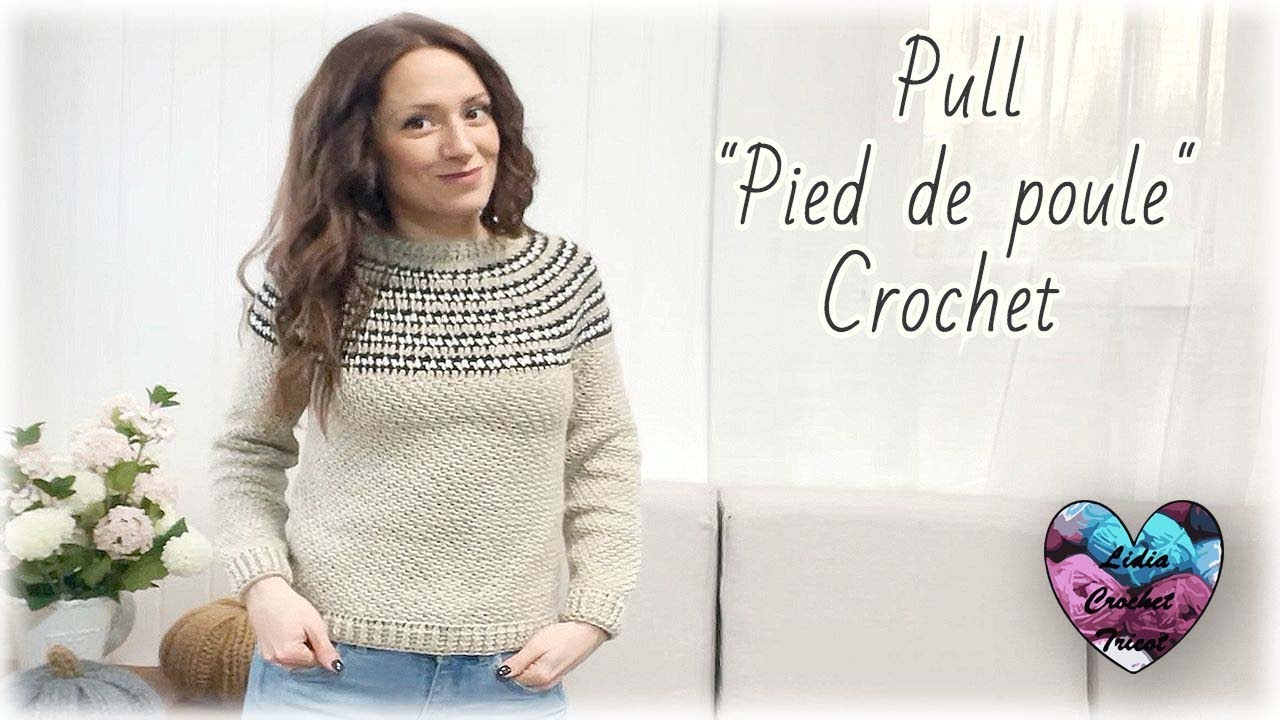 Concours! Pull Violeta toutes tailles Lidia Crochet Tricot 