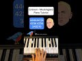 Eminem - Mockingbird (Easy Piano Tutorial) #shorts #piano #youtubeshorts