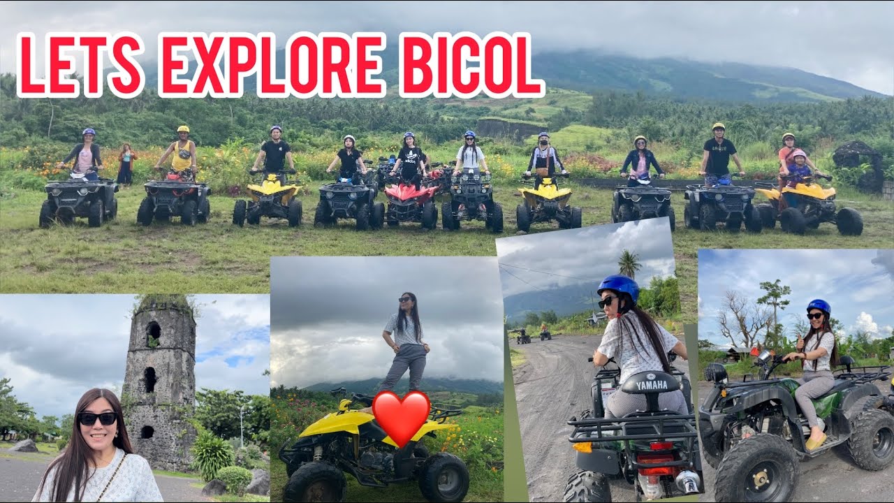 Atv In Bicol EXPLORE BICOL | ATV SA MAYON VOLCANO | CAGSAWA RUIN | CHERRYL TING ...
