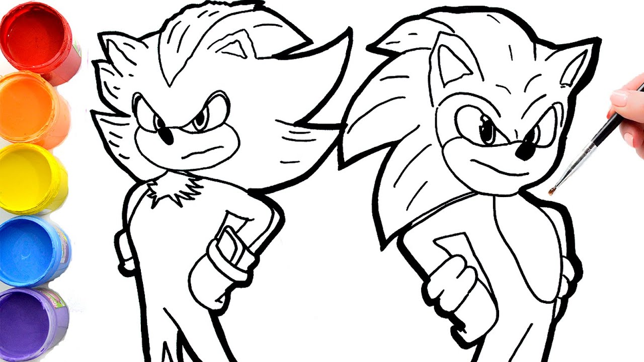 How to DRAW SHADOW - Sonic 2 Movie 
