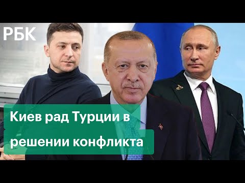 Эрдоган хочет стать посредником между Россией и Украиной. Киев приветствует желание Турции