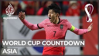2022 FIFA World Cup countdown: Asia