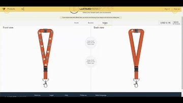 Printed lanyards - Designing Product Hunt lanyards