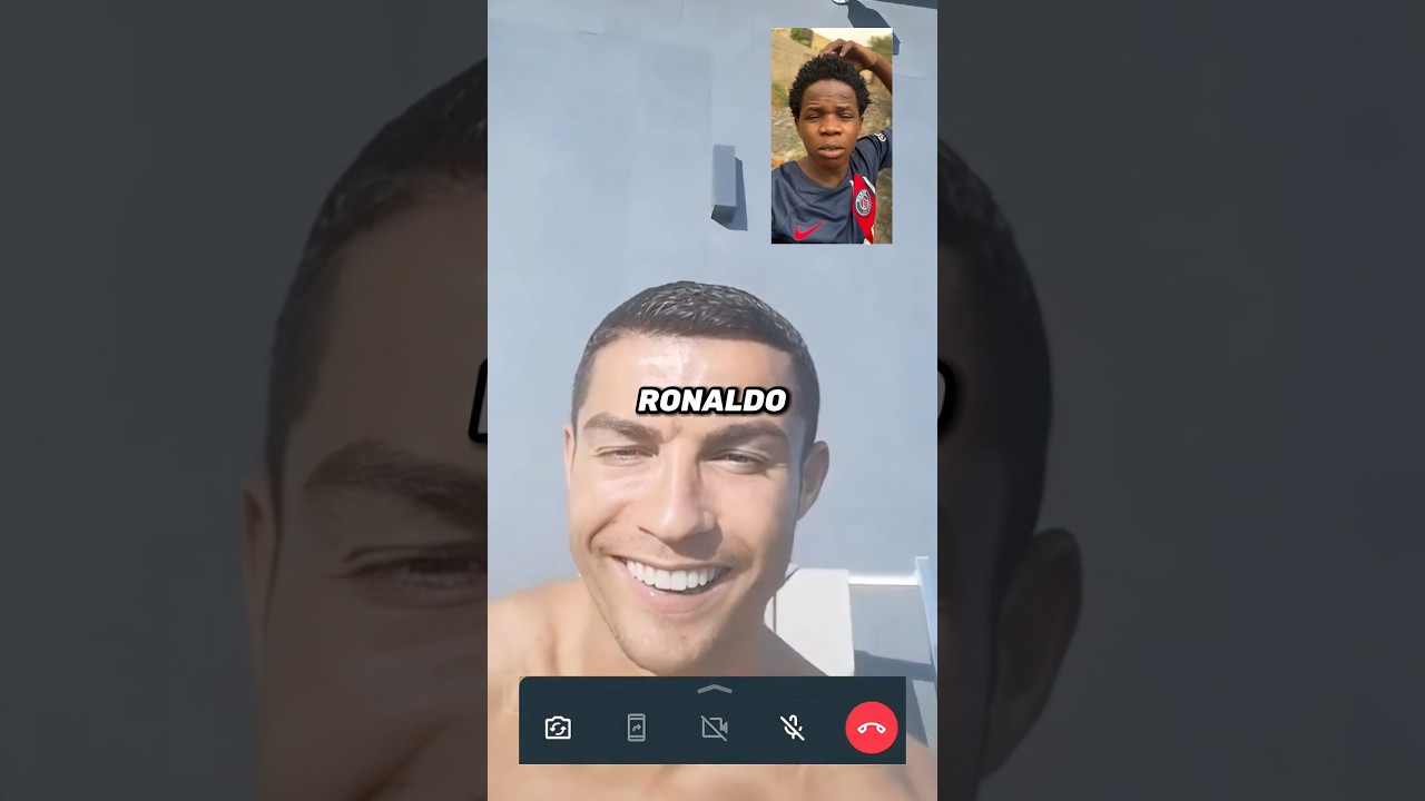 30 jours sans se laver… tout ça pour voir Ronaldo 🤯 😭#ronaldo
