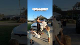 Cleaning My Mom Car After Traveling For 2 Weeks