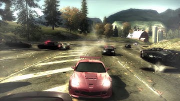 Challenge Series #10 - Roadblock - Chevrolet Corvette C6 - NFS Most Wanted 2005