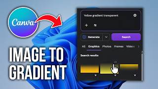 How to Fade an Image into a Gradient Background in Canva (New Guide)