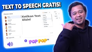 TEXT TO SPEECH FREE! Convert Text To Voice With POPPOP AI FREE