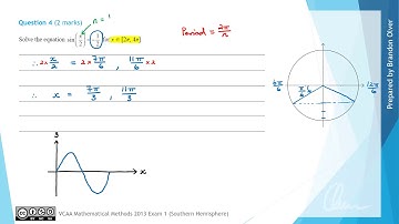 VCAA Mathematical Methods 2013 Exam 1 - Question 4