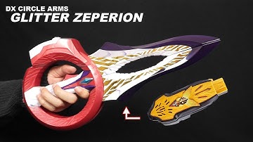 DX Gliter Trigger Eternity + DX Circle Arms (test) Ultraman Trigger Glitter ENG Sub