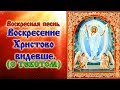 Воскресение Христово видевше (аудио молитва с текстом и иконами)