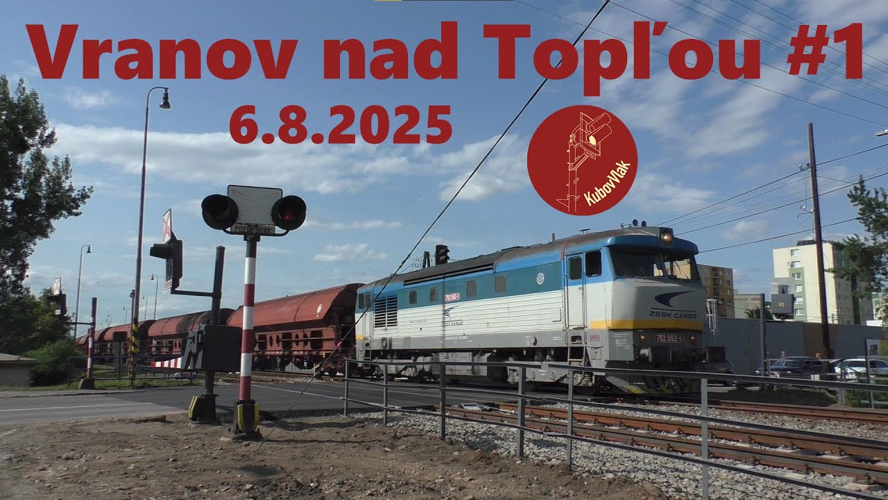 Železničné priecestie Vranov nad Topľou #1 (po výmene zvončeka) [6.8.2025]