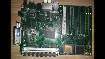 MAXI030, a 68030 based computer, running Linux