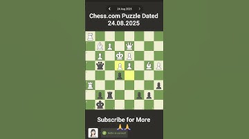 Chess.com Puzzle. #chess #chessgame #chesscom #shorts #viralshorts