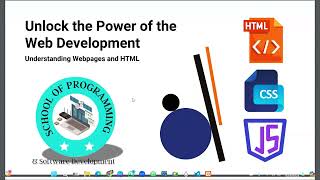 WebDev01 24D : Introduction to HTML