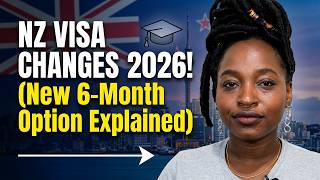 New Zealand Post Study Work Visa Changes 2026 | New 6 Month Graduate Work Visa Explaine screenshot 1