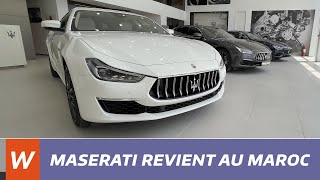 MASERATI revient au Maroc