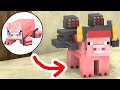 Monster School : Pig Becomes Hero - Minecraft Animation