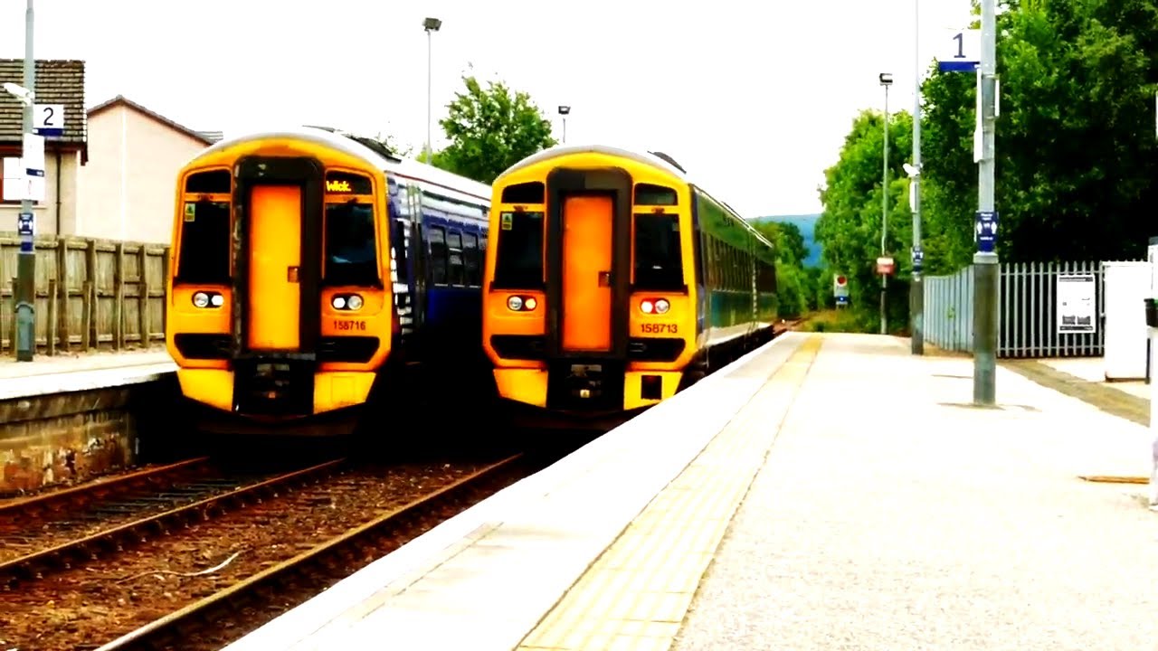 Trains at Muir of Ord 22nd June 2020 YouTube