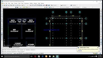 Column layout plan in autocad ||Creating layout plan || Structural column Drawing layout plan