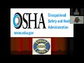 مقدمة عن دورة السلامة والصحة المهنية طبقا لمعايير الاوشا الامريكية