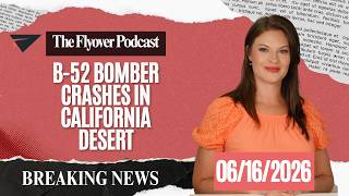 B-52 Bomber Crashes in California Desert, Breaking News