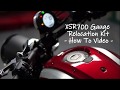 Brogue Motorcycles XSR700 Gauge Relocation Kit (How to Video)