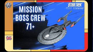 Mission Boss Crew 71+ | How to Play Star Trek Fleet Command | Outside Views STFC