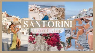 SANTORINI GREECE VLOG | exploring Oia, Ancient Thera, Emporio, Pyrgos, & Red Beach!