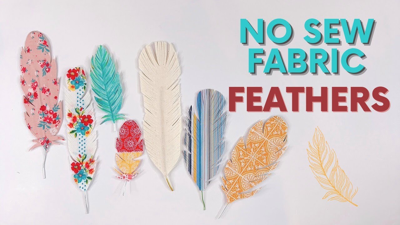 Fake Feathers With Patterns · How To Make A Feather · How To by EstherC
