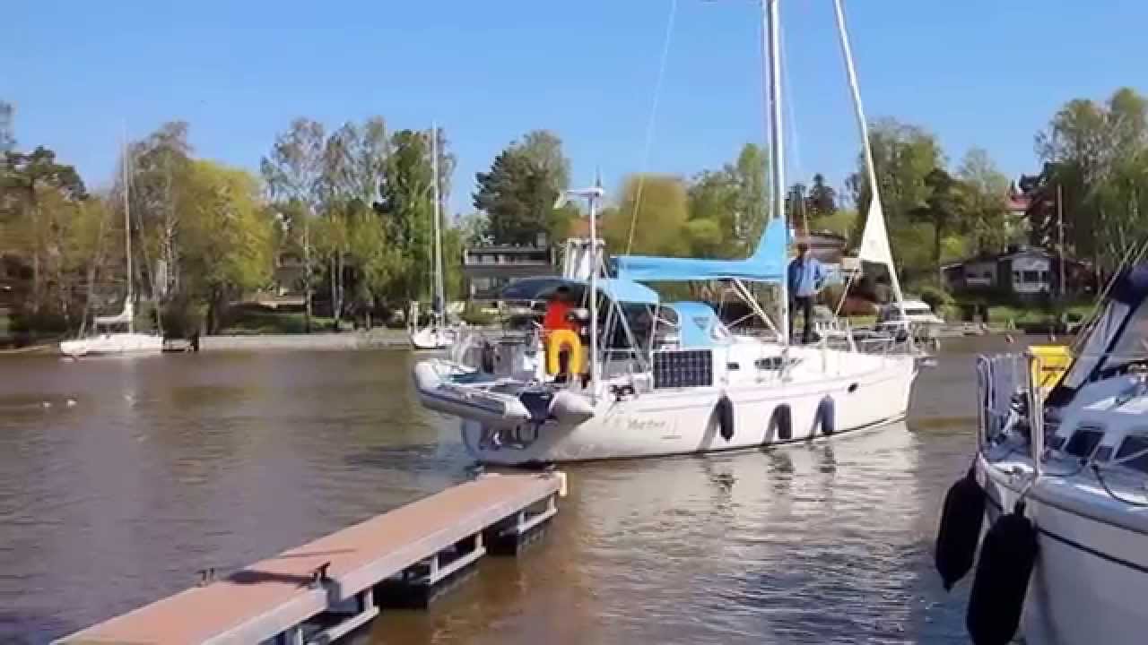 Oceanvolt AX8 shaft drive electric motor, Privilege Marine Feeling 32