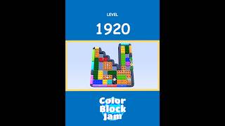 Color Block Jam Level 1920 Solution Without Boosters