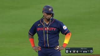Jeremy Pena KNOCKS a RBI Forceout, Scoring Mauricio Dubon! | Houston Astros | 4/3/2023