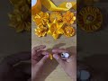 Flower Making DIY Ribbon Flowers How To Make Satin Ribbon Flowers Shorts Trending Flower Diy 