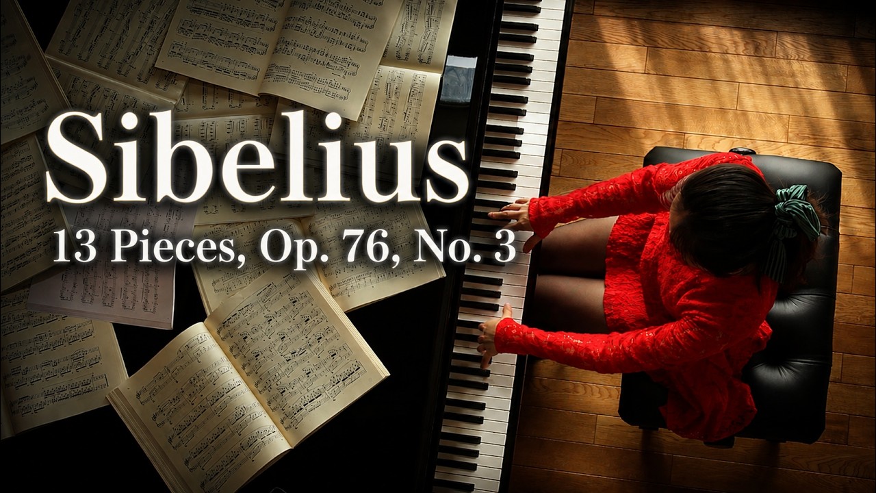シベリウス 13の小品 Op. 76, No. 3 - YouTube