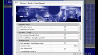 26 Show Properties and Application Options