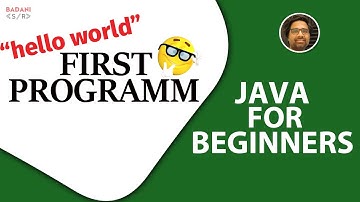 #3 Java Tutorial for Beginners in Hindi | First Program in Java | Hello world in Java