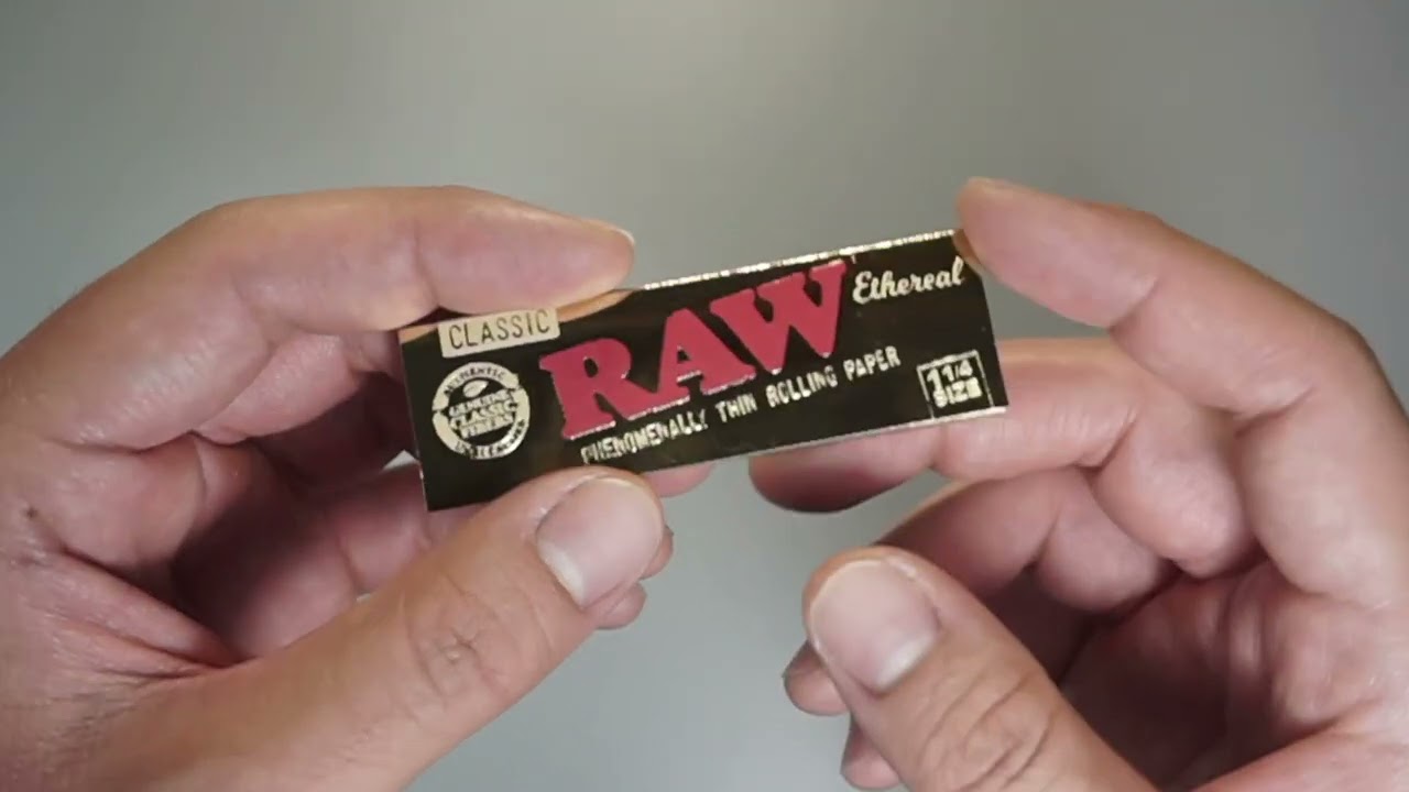 RAW ROLLING PAPERS ETHEREAL 1 1/4 ESD OFFICIAL