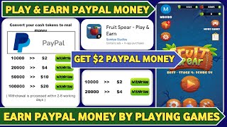 Fruit Spear Game 2024॥Earn Paypal Money By Playing Games 2024॥New Paypal Earning Games 2025 screenshot 4