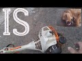 Не заводится триммер Stihl. Дунул, плюнул и ОК. The Stihl trimmer does not start. Blew, spat and OK.