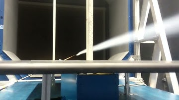 Wind tunnel experiment with a gust generator at the TU Delft Open Jet Facility - smoke visualization