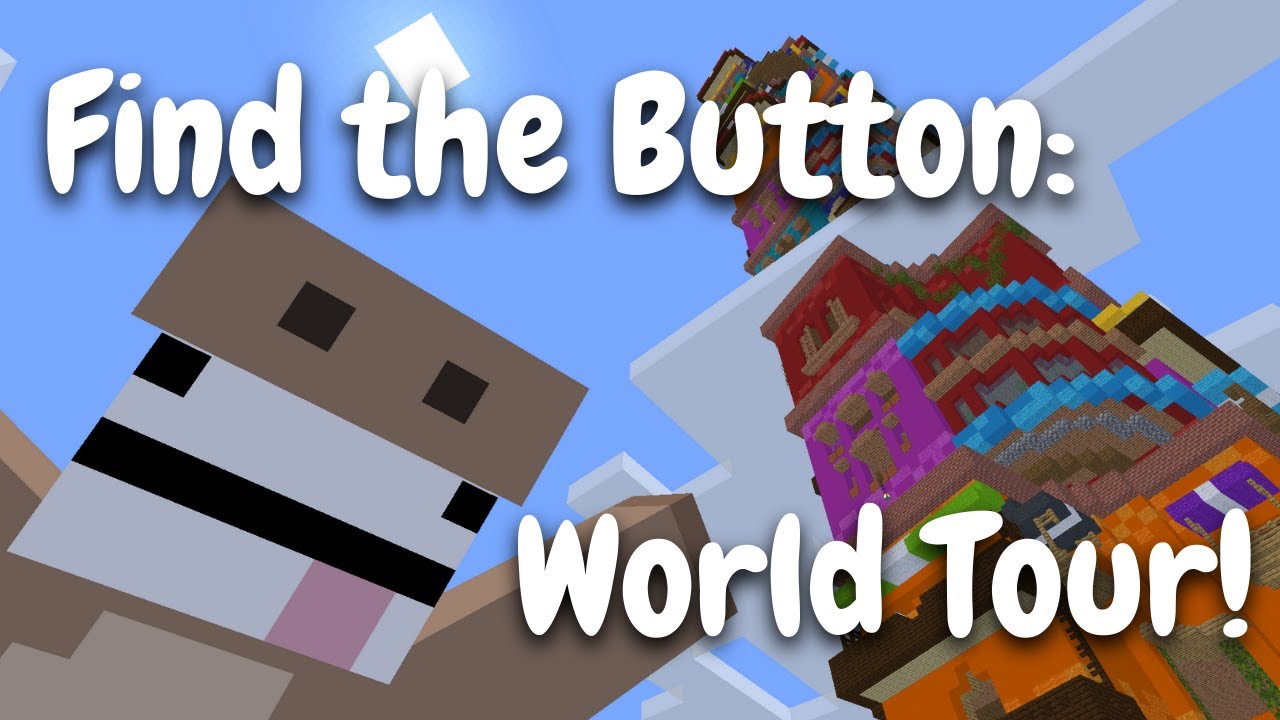 Find the Button: World Tour! - Minecraft FTB Map - YouTube