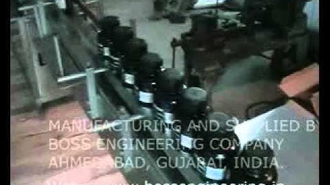 SSVL - SINGLE SIDE VERTICAL LABELING MACHINE (Boss Engineering)