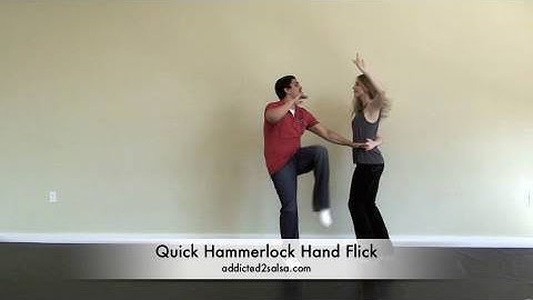 Salsa Dancing Hand Flicks