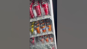 How to get a stuck drink out vending machine hack #drinkvendingmachine @cokestudio