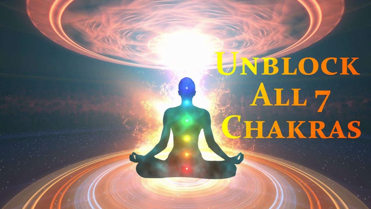 UNBLOCK ALL 7 CHAKRAS 10 Hour Deep Sleep Meditation: Aura Cleansing ...
