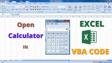 VBA Code to Open Calculator In Excel Sheet | Excel VBA Code | Excel Tutorial in Telugu