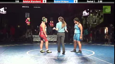 198 lbs. RR5 - Katelyn Blanchard (CA) vs. Rachel B...